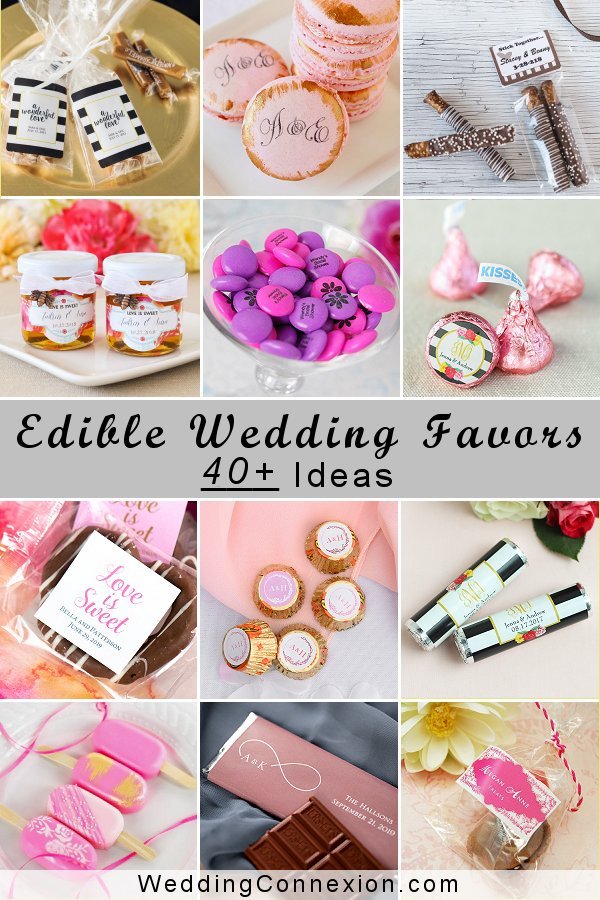 40+ Edible Wedding Favors